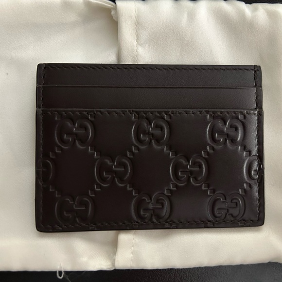 Gucci Imprint card case - Picture 1 of 4